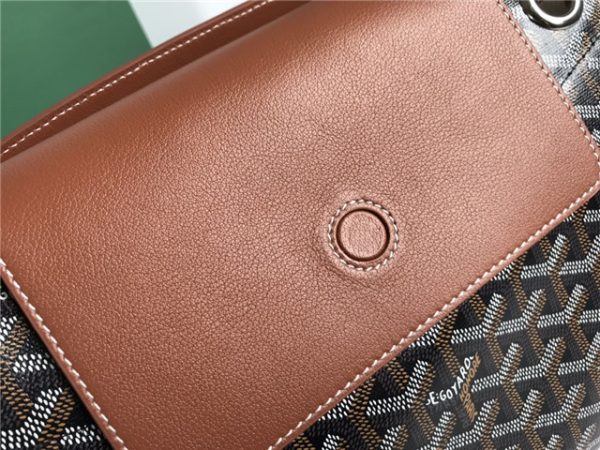 Goyard Rouette Souple Bag 66300 BlackTan - Image 6