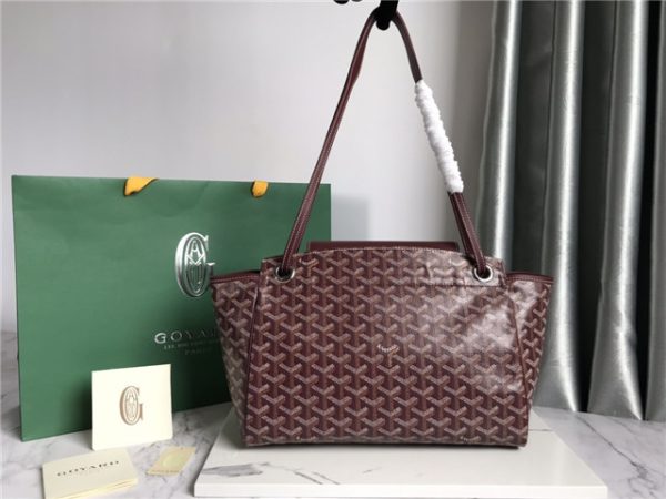 Goyard Rouette Souple Bag 66300 Burgundy - Image 8